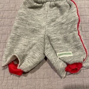 Vintage Cabbage Patch Kids Gray Sweatpants w/ Red Stripe – 1980s